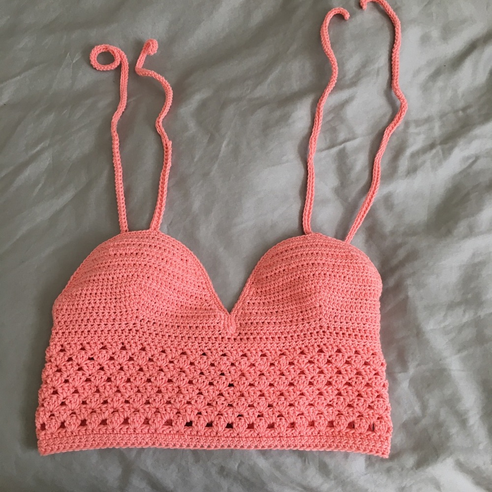 Crop top crochet